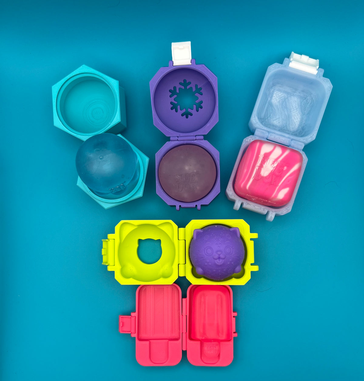 NeeDoh Advent Mini Cases (5 Pack)