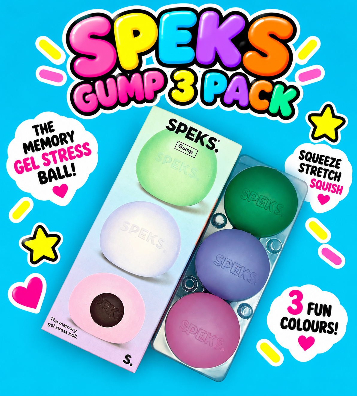 Speks Gump 3 Pack