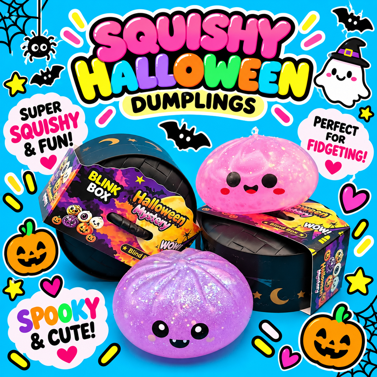 Halloween Mystery Squishy Dumplings
