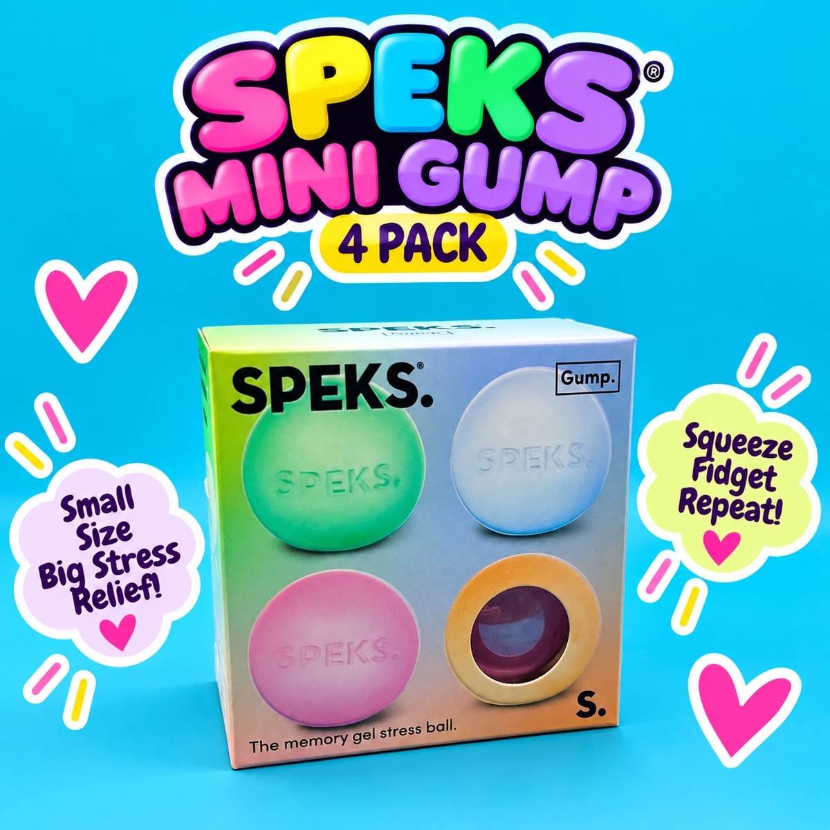 Speks Mini Gump 4 Pack