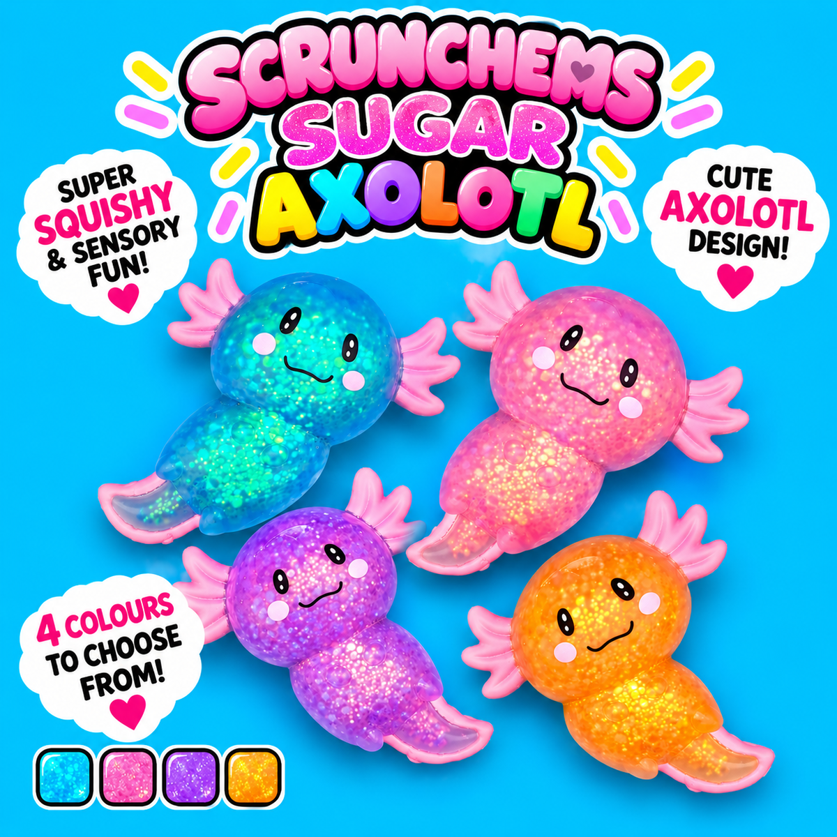Schrunchems Sugar Axolotl
